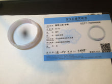 Load image into Gallery viewer, 50mm certified Type A 100% Natural green/purple/yellow (FU LU SHOU) Jadeite Jade bangle AS46-2626