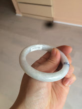 Load image into Gallery viewer, 52.4 mm Certified Type A 100% Natural white Jadeite Jade bangle D2-1408