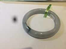 Load image into Gallery viewer, 57mm certificated Type A 100% Natural light green Jadeite Jade bangle L88-1110