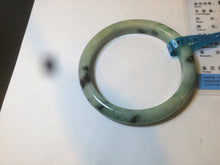 Load image into Gallery viewer, 58mm Certified Type A 100% Natural green/yellow Jadeite Jade bangle AS49-5045