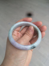 Load image into Gallery viewer, 54.5mm certified Type A 100% Natural green/purple/white  jadeite jade bangle AB69-9790