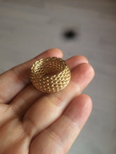 Load image into Gallery viewer, Fashion jewelry All new Stainless Steel Bird Nest band Ring size 8 1/2 FJ1