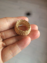 Load image into Gallery viewer, Fashion jewelry All new Stainless Steel Bird Nest band Ring size 8 1/2 FJ1