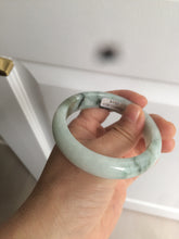 Load image into Gallery viewer, 55.6mm Certified type A 100% Natural green Jadeite bangle AD83-3514