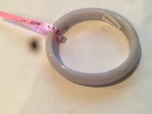 Load image into Gallery viewer, 51.3mm Certified Type A 100% Natural green light purple Jadeite Jade oval bangle AD53-3154