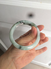Load image into Gallery viewer, 55.6mm Certified type A 100% Natural green Jadeite bangle AD83-3514