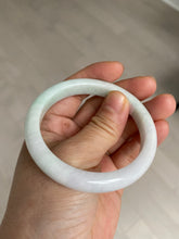 Load image into Gallery viewer, 52.8mm Certificated light green, white, purple jadeite jade bangle AS10-9457