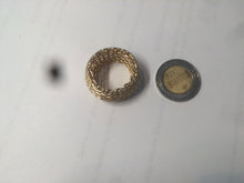 Load image into Gallery viewer, Fashion jewelry All new Stainless Steel Bird Nest band Ring size 8 1/2 FJ1