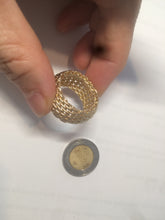 Load image into Gallery viewer, Fashion jewelry All new Stainless Steel Bird Nest band Ring size 8 1/2 FJ1