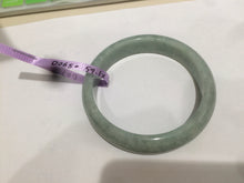 Load image into Gallery viewer, 59mm Certified Type A 100% Natural green jadeite jade bangle group AC38