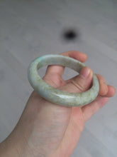 Load image into Gallery viewer, 54.6mm certified 100% natural Type A sunny green/brown/gary jadeite jade bangle AR79-2789