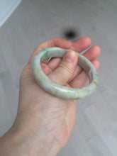 Load image into Gallery viewer, 54.6mm certified 100% natural Type A sunny green/brown/gary jadeite jade bangle AR79-2789