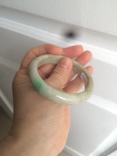 Load image into Gallery viewer, 54.6mm certified 100% natural Type A sunny green/brown/gary jadeite jade bangle AR79-2789
