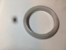 Load image into Gallery viewer, 50mm certificated Type A 100% Natural light green/white/purple Jadeite Jade bangle AM67