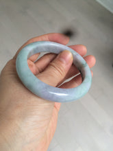 Load image into Gallery viewer, 52.3mm Certified type A 100% Natural green purple Jadeite Jade bangle Y118-3572