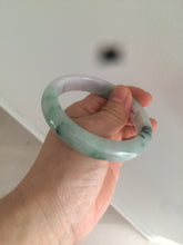 Load image into Gallery viewer, 57mm certified 100% natural Type A green/purple jadeite jade bangle AF10-0623