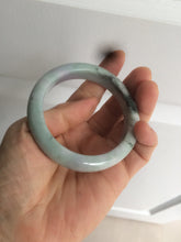 Load image into Gallery viewer, 52.3mm Certified type A 100% Natural green purple Jadeite Jade bangle Y118-3572