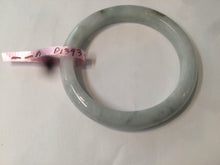Load image into Gallery viewer, 55.4mm certified 100% natural green white jadeite jade bangle D1-1393