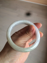 Load image into Gallery viewer, 56.5mm certified 100% natural Type A green yellow purple jadeite jade bangle AF8-8939
