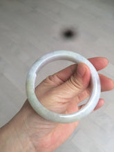 Load image into Gallery viewer, 56.5mm certified 100% natural Type A green yellow purple jadeite jade bangle AF8-8939