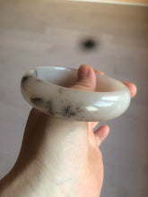 Load image into Gallery viewer, 60mm 100% natural beige/pink/gary/brown with flying wildflowers Quartzite (Shetaicui jade) bangle XY7