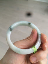 Load image into Gallery viewer, 52.7mm certified Type A 100% Natural green/brown/white Jadeite Jade bangle AE22-3033