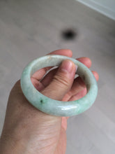 Load image into Gallery viewer, 51.8mm Certified type A 100% Natural sunny green Jadeite Jade bangle E45-0216