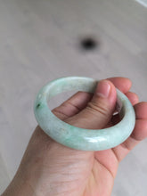 Load image into Gallery viewer, 51.8mm Certified type A 100% Natural sunny green Jadeite Jade bangle E45-0216