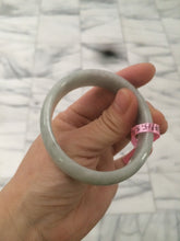 Load image into Gallery viewer, 50-52 mm Type A 100% Natural light green/white Jadeite Jade baby/little kids/small adult hand AB11-1/2/3