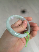 Load image into Gallery viewer, 53mm certificated Type A 100% Natural light green/yellow/purple Jadeite Jade bangle L106-2747