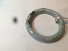 Load image into Gallery viewer, 52.3mm Certified type A 100% Natural green purple Jadeite Jade bangle Y118-3572