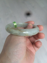 Load image into Gallery viewer, 54.7mm certified 100% natural type yellow/green jadeite jade bangle Z92-8520