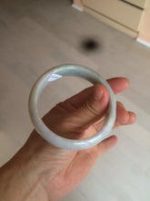 Load image into Gallery viewer, 58mm Certified Type A 100% Natural light green/purple Jadeite Jade bangle N108-2822