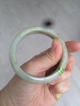 Load image into Gallery viewer, 54.7mm certified 100% natural type yellow/green jadeite jade bangle Z92-8520