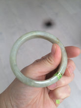 Load image into Gallery viewer, 54.7mm certified 100% natural type yellow/green jadeite jade bangle Z92-8520
