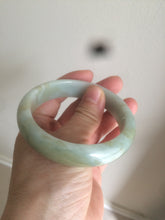 Load image into Gallery viewer, 58mm Certified Type A 100% Natural green/yellow Jadeite Jade bangle A78-4330