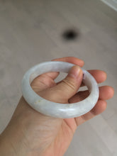 Load image into Gallery viewer, 59.4mm Certified 100% natural Type A light green/purple jadeite jade bangle AR34-6568