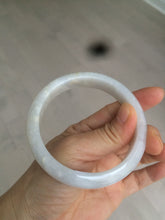 Load image into Gallery viewer, 59.4mm Certified 100% natural Type A light green/purple jadeite jade bangle AR34-6568