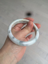 Load image into Gallery viewer, 59mm Certified Type A 100% Natural green black purple gray Jadeite Jade bangle C68-7535