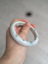 Load image into Gallery viewer, 59mm Certified Type A 100% Natural green black purple gray Jadeite Jade bangle C68-7535