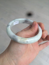 Load image into Gallery viewer, 59mm Certified Type A 100% Natural green black purple gray Jadeite Jade bangle C68-7535