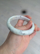 Load image into Gallery viewer, 59mm Certified Type A 100% Natural green black purple gray Jadeite Jade bangle C68-7535