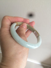 Load image into Gallery viewer, 58.5mm certificated Type A 100% Natural green/brown Jadeite Jade bangle AD60-0598