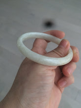 Load image into Gallery viewer, 55.5 mm Certified type A 100% Natural beige/yellow/white Jadeite bangle S43-7293