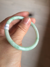 Load image into Gallery viewer, 49.7mm Certified Type A 100% Natural sunny green/red slim Jadeite Jade bangle AQ22-0186