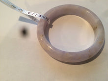 Load image into Gallery viewer, 53.5mm certificated Type A 100% Natural light purple/white/yellow Jadeite Jade bangle AH63-4028