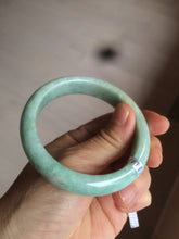 Load image into Gallery viewer, 55.8mm Certified type A 100% Natural green yellow Jadeite bangle Y121-2487