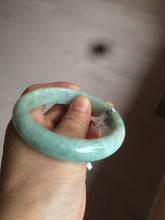 Load image into Gallery viewer, 55.8mm Certified type A 100% Natural green yellow Jadeite bangle Y121-2487