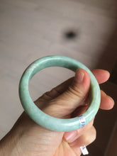 Load image into Gallery viewer, 55.8mm Certified type A 100% Natural green yellow Jadeite bangle Y121-2487