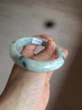 Load image into Gallery viewer, 58mm Certified Type A 100% Natural icy light green Jadeite Jade bangle C27-2362
